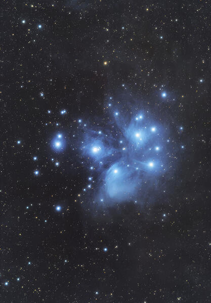 Les Pléiades (Amas M45)